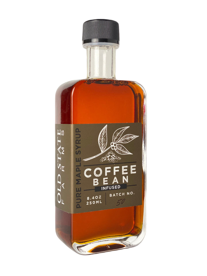 Coffee Bean Infused pure maple syrup 8.4oz