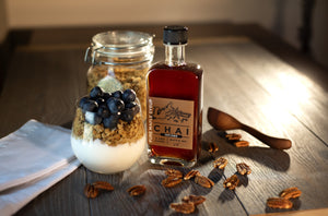 old state farms chai infused pure maple syrup