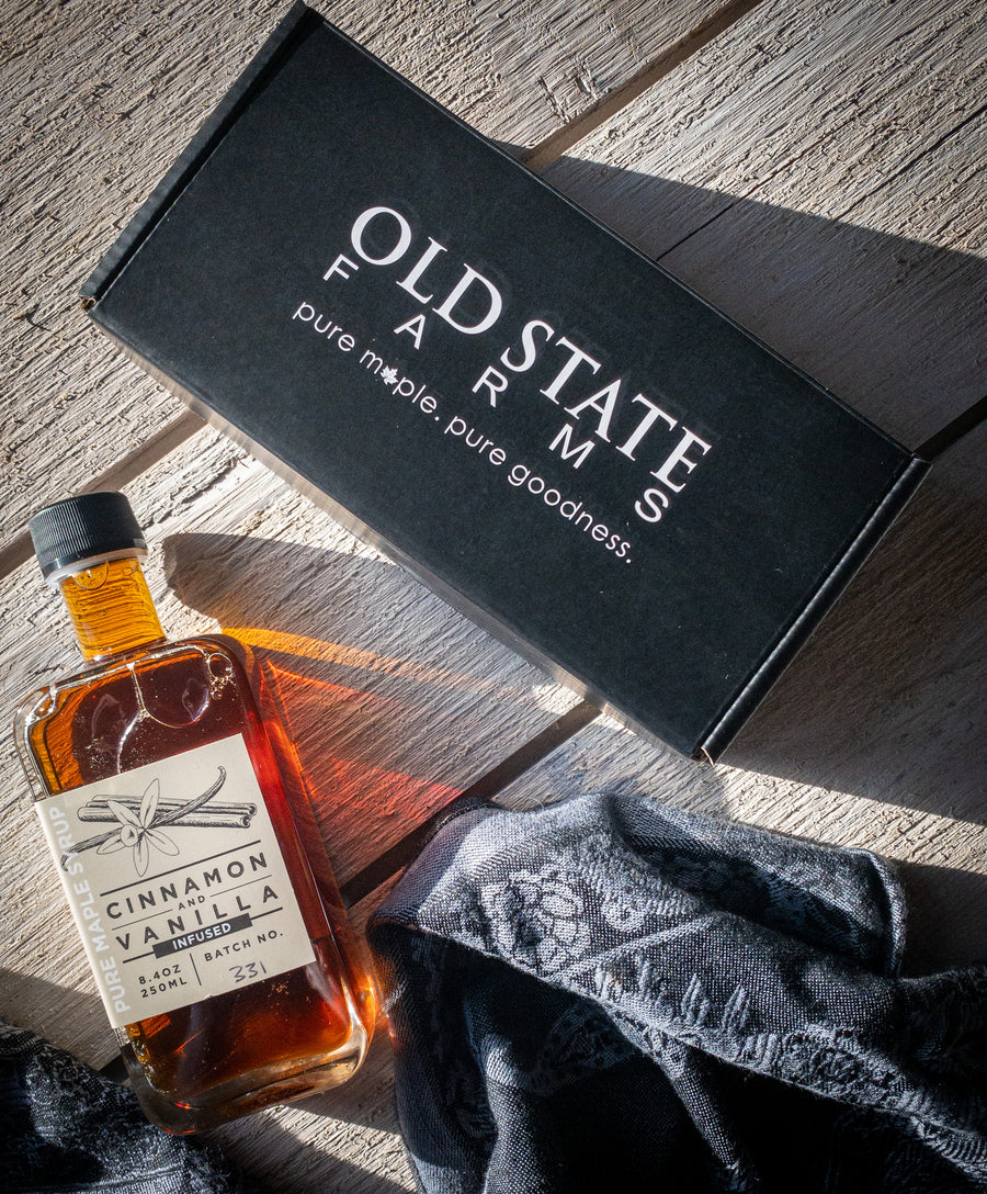 Cinnamon Vanilla Infused Pure Maple Syrup