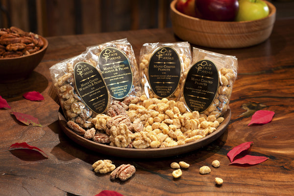 Maple Glazed Walnuts & Pecans